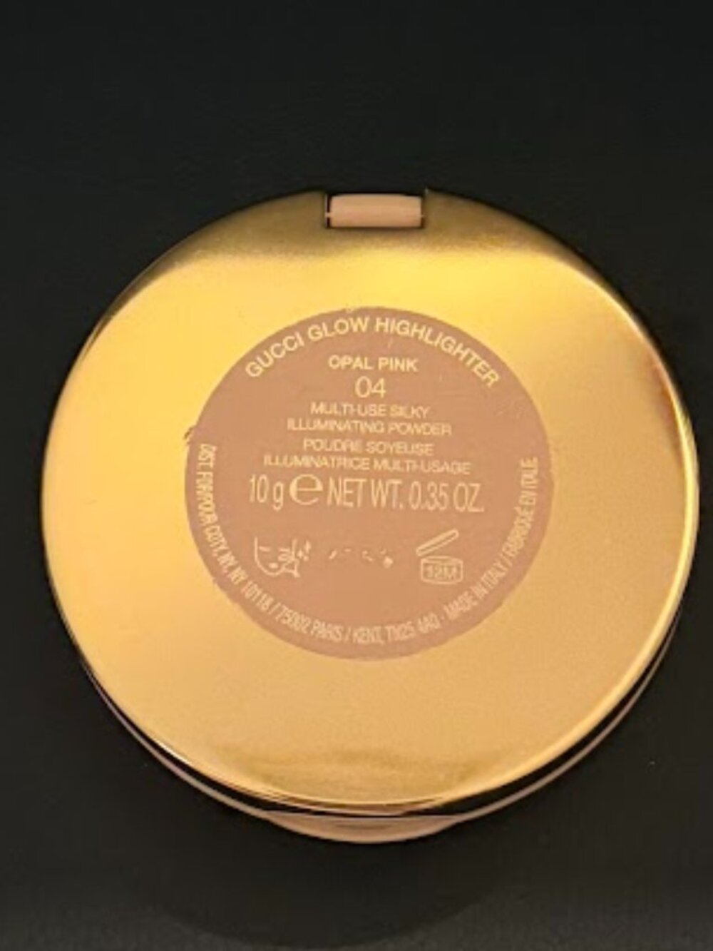 Gucci Glow Highlighter Multi-Use Silky Illuminating Powder Opal Pink 04 - Picture 6 of 6